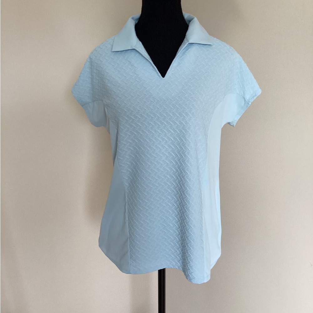 Coral Bay Golf Light Blue Women's Top
